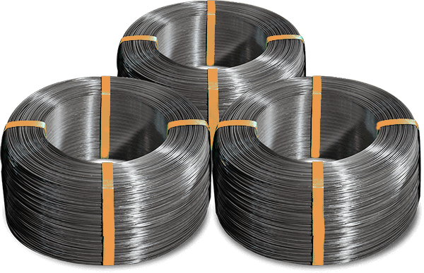 Rolls of baling wire, coib baling wire